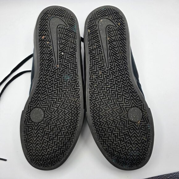Nike SB Chron 2 Mens Size 10 Triple Black Shoes Skateboarding Casual Walking - Picture 8 of 13